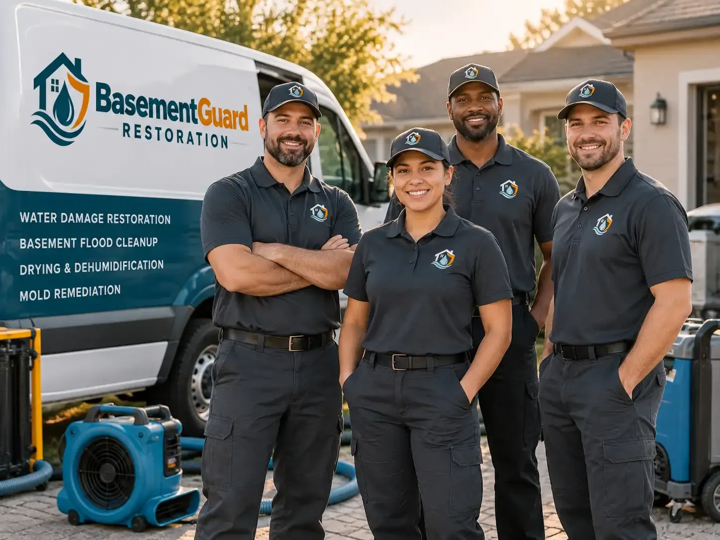 Basement Water Damage Restoration company in New Liberty, IA